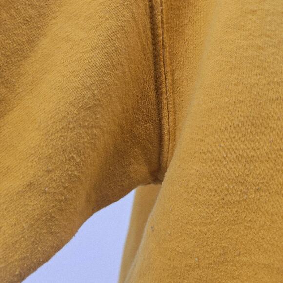 Def Leppard Tour Dates Rock Band Graphic Sweatshirt Orange Women's Size M 3587 - Picture 3 of 6